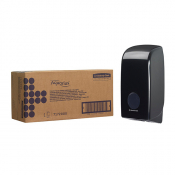 7172 AQUARIUS BLACK FOLDED T/TISSUE DISPENSER