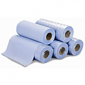 HR3B236 10inch 3PLY BLUE HYGIENE ROLL (24) 36m x250mm