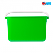 9LT GREEN OBLONG WINDOW CLEANING BUCKET