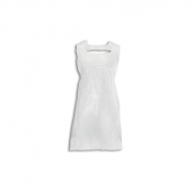 APRONS 20 MU WHITE 40inch FLAT PACKED (1000)