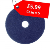 2ND LINE 12inch BLUE G.P. FLOOR PAD (CASE 5)