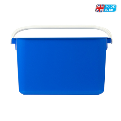 9LT BLUE OBLONG WINDOW CLEANING BUCKET