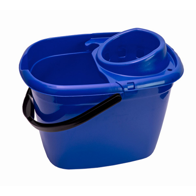 14LT BRITISH BLUE (FULL COLOUR)BUCKET& WRINGER