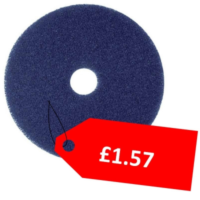 SI] 2nd LINE 16Inch BLUE FLOOR PAD (x5)