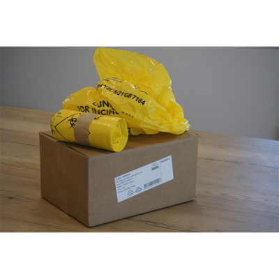 IN090A0 90ltr 20Kgs UNYELLOW ADR CLINICAL SACKS