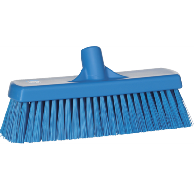 70683 12Inch MEDIUM FLOOR BROOM BLUE